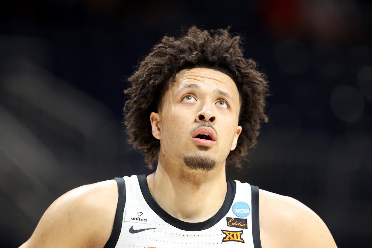 Oklahoma State's Cade Cunningham is a 6-foot-8 point guard built for the modern NBA. (Andy Lyons/Getty Images)