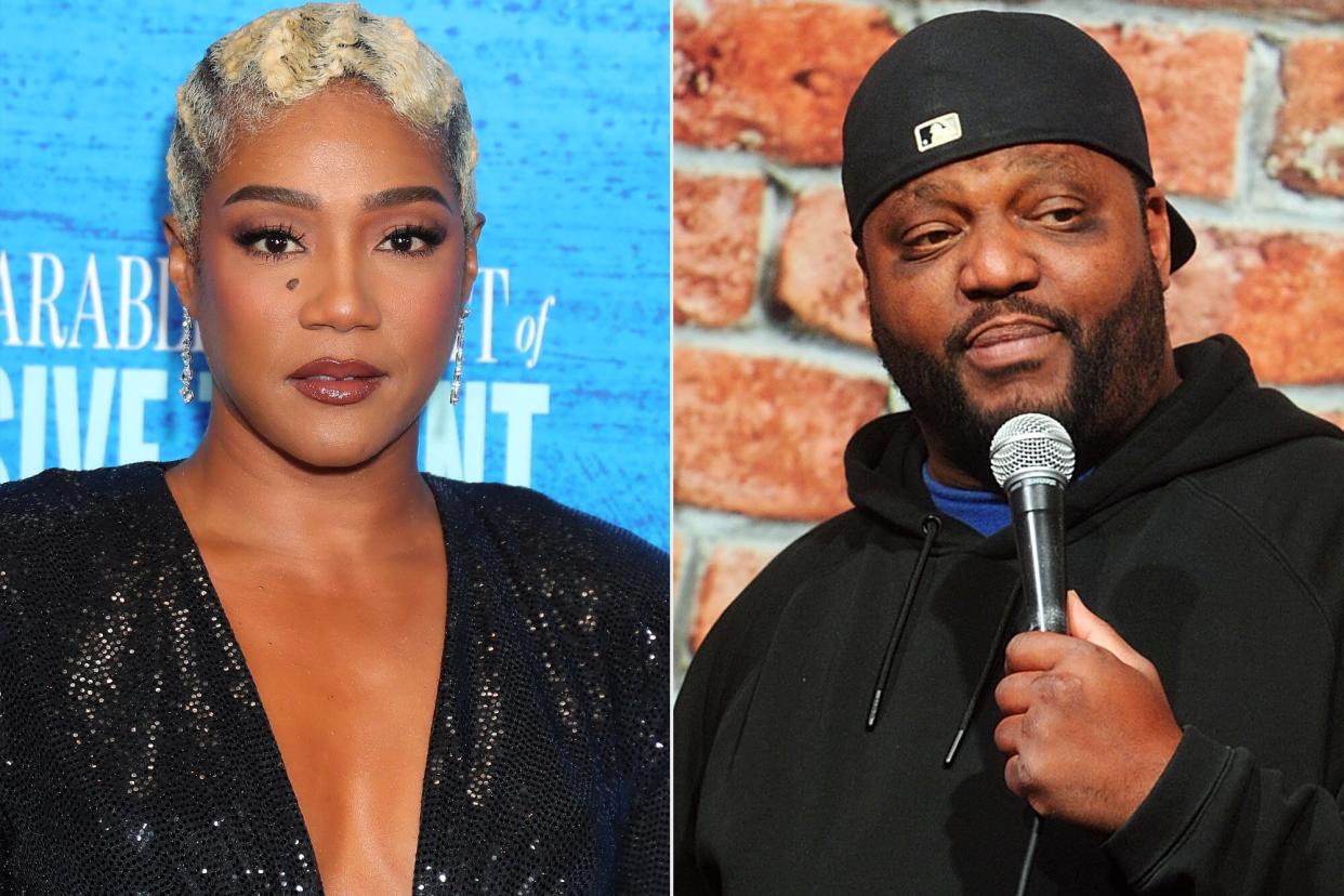 Tiffany Haddish and Aries Spears