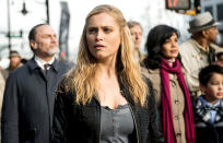 <p><b>This Season's Theme: </b> "When you get a death sentence, how do you react to it?" is the question posed by showrunner Jason Rothenberg. <br><br><b>Where We Left Off: </b> Clarke (Eliza Taylor) took the Flame herself to enter the City of Light. Meanwhile, Bellamy (Bob Morley) and Octavia (Marie Avgeropoulos) fought to keep her body safe from the AI-controlled hordes, and Raven (Lindsey Morgan) hacked into ALIE's system to help Clarke. The latter managed to shut down ALIE with the aid of dead lover Lexa (Alycia Debnam-Carey), but learned that most of Earth's nuclear reactors were melting down. <br><br><b>Coming Up: </b> "In the premiere, our characters are forced to deal with the immediate fallout of the termination of the City of Light," Rothenberg says. "Now they’re suddenly thrust back into the real world with all their pain." Old grudges remain between Skaikru and the Grounders, and also among the Grounders themselves. But they will have to deal with the world-ending threat hanging over them (literally, the atmosphere is on fire). And if they can't stop it, how do they survive? "How many lifeboats are there on the Titanic?” posits Rothenberg. “There aren’t enough." <br><br><b>My Heart Will Go On: </b> Lexa fans were heartbroken by her death, and Clarke will continue to mourn her "probably forever," says Rothenberg. But “that doesn’t mean she won’t move on. I know Lexa would want her to… She’s an 18-year-old girl and you can assume she’ll love again." <i>— KW</i> <br><br>(Credit: Diyah Pera/The CW) </p>