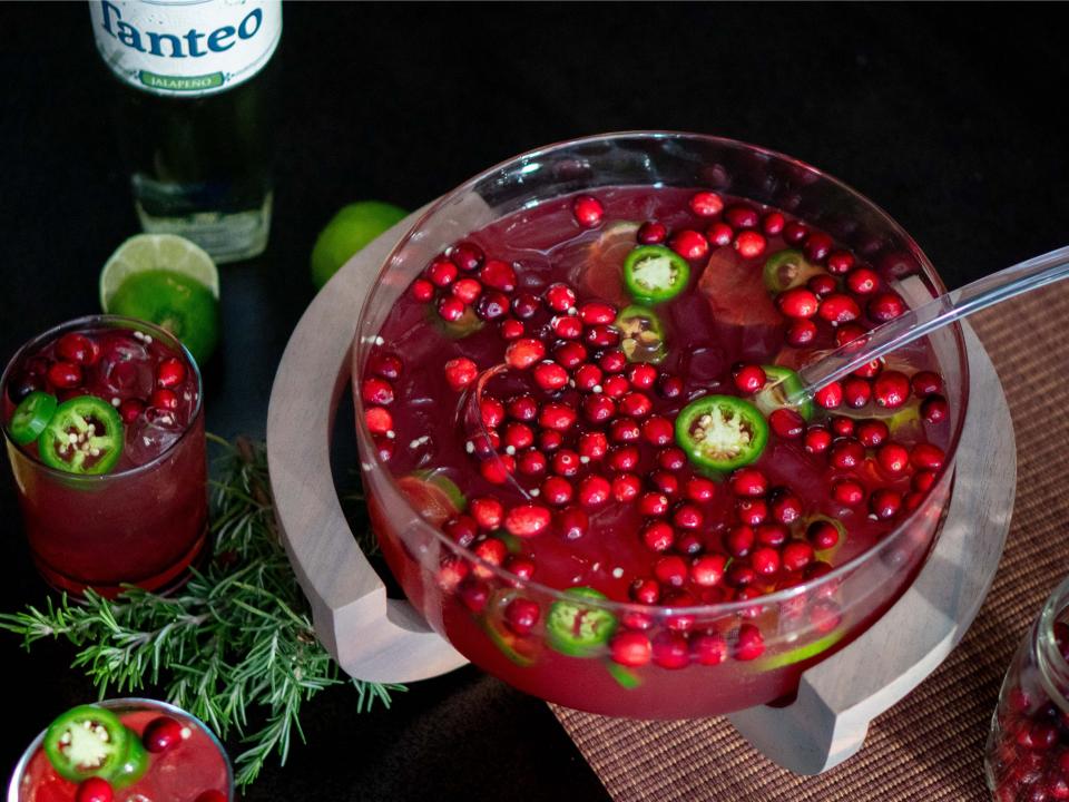 Jalapeño Cranberry Punch