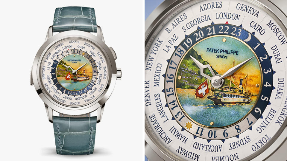 Patek Philippe World Time Minute Repeater in White Gold (Ref. 5531G)