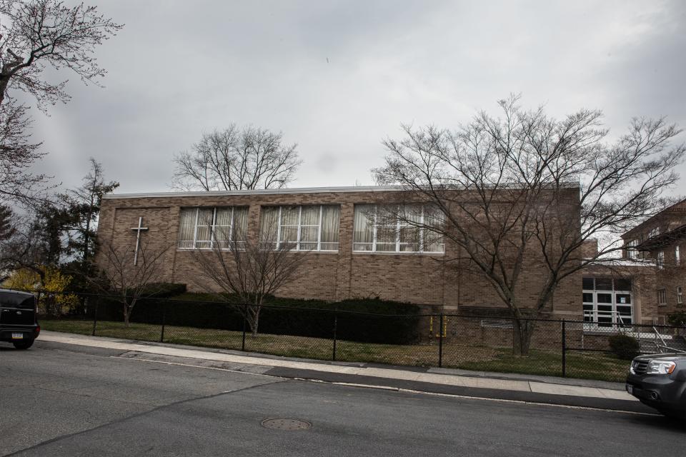 A proposed charter school, Mathematics, Science, Language and Technology (MSLT) Academy Public Charter School, would be housed in the old Holy Family School in New Rochelle, photographed March 20, 2024.