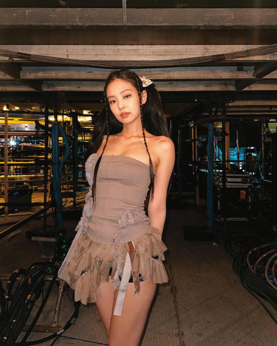 BLACKPINK Jennie赴法國參加坎城影展。（翻攝Jennie IG)