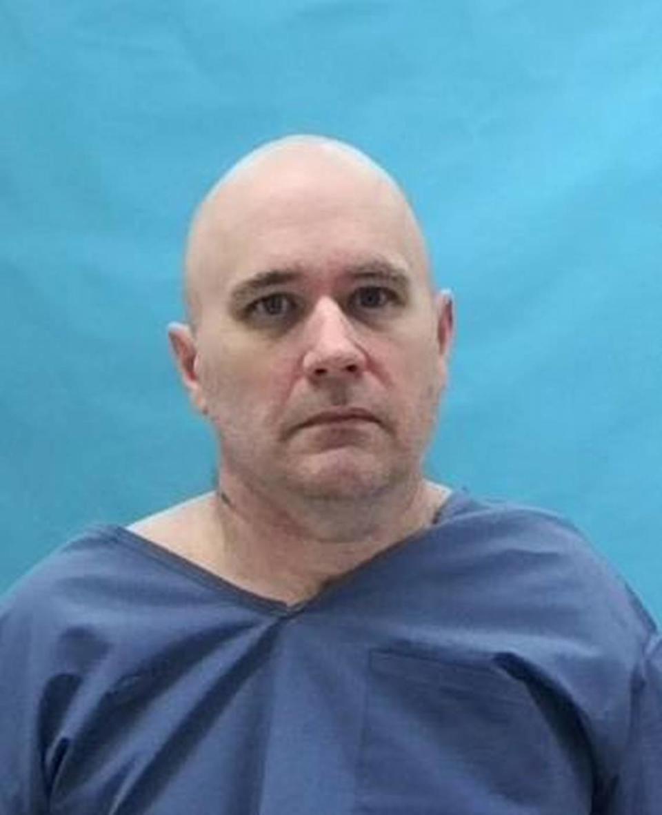 Mark Stone, 47, eventally pleaded no contest to second-degree murder charges in the death of Warren Barrett and was sentenced in February to serve 21 years in prison. He is now incarcerated at Columbia Correctional Annex in Lake City.