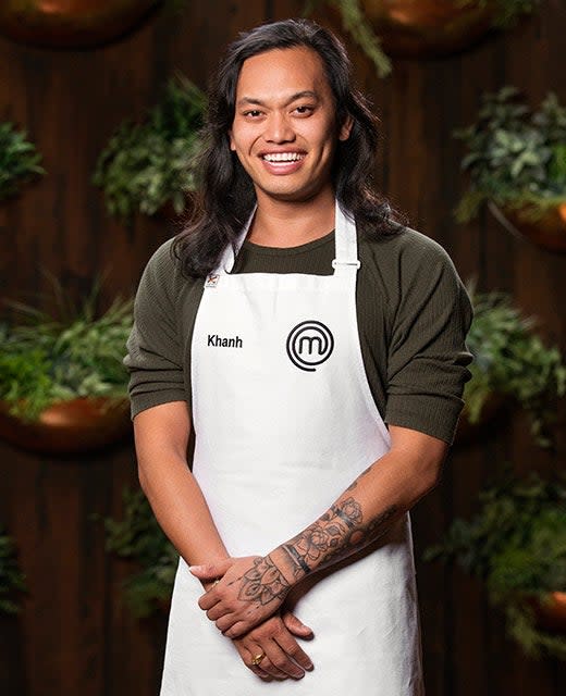 Khanh Ong in official MasterChef 2018 portrait