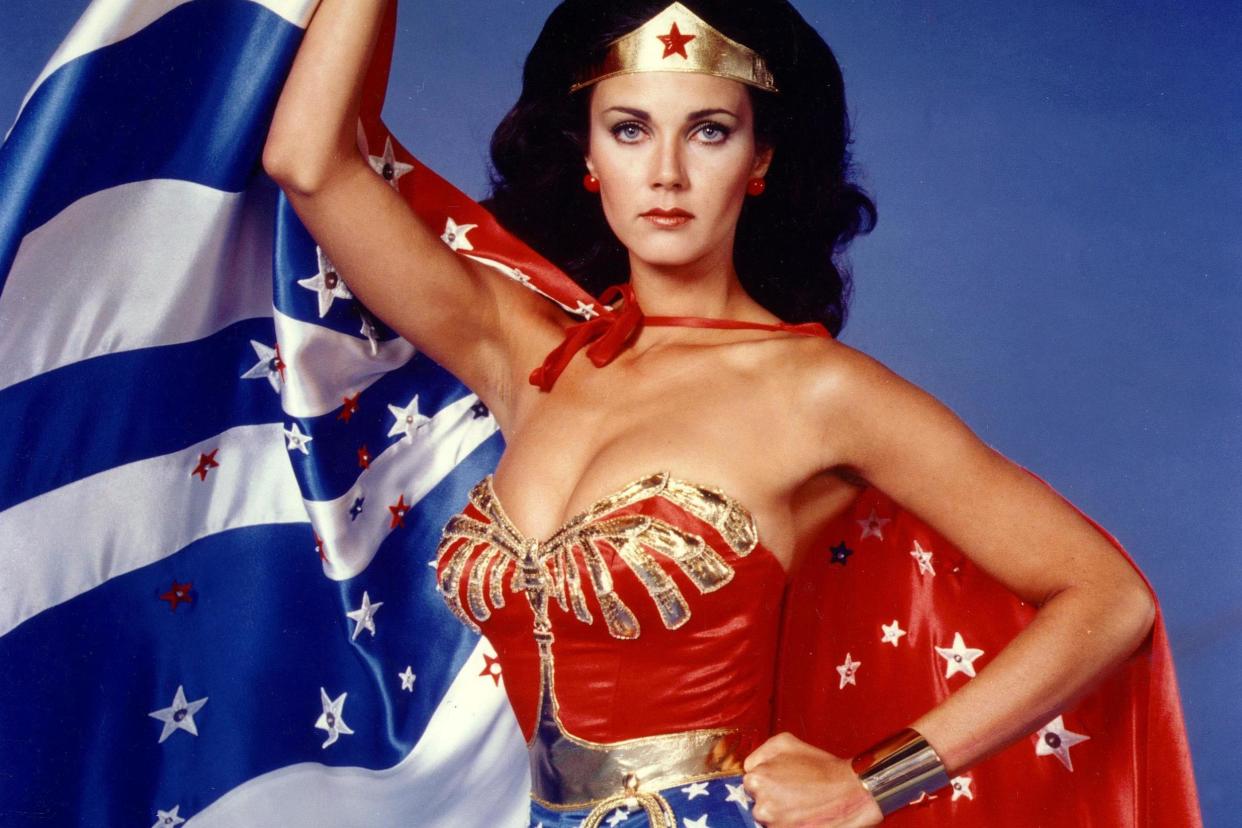 Lynda Carter as Wonder Woman: Photo by Warner Bros Tv/Dc Comics/Kobal/REX