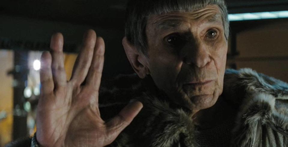 Leonard Nimoy as Spock ("Star Trek") — Many had thought they'd seen the last of Leonard Nimoy's iconic Vulcan character Captain Spock in 1991's "Star Trek VI: The Undiscovered Country." However, the actor/director was able to reprise the character alongside his younger self (played by Zachary Quinto) in J.J. Abrams' 2009 franchise reboot "Star Trek," thanks to a plot that hinged on alternate realities. Spock's appearance was a passing of the "Trek" torch from the old cast to the new.