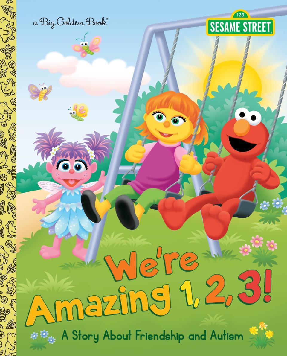 This Sesame Street storybook focuses on a recent character addition -- Elmo's friend <a href="https://www.huffingtonpost.com/entry/julia-the-first-sesame-street-character-with-autism_us_5627e718e4b0bce34703c19d">Julia, who has autism</a>. <br />(Written by Leslie Kimmelman. Illustrated by Marybeth Nelson.)