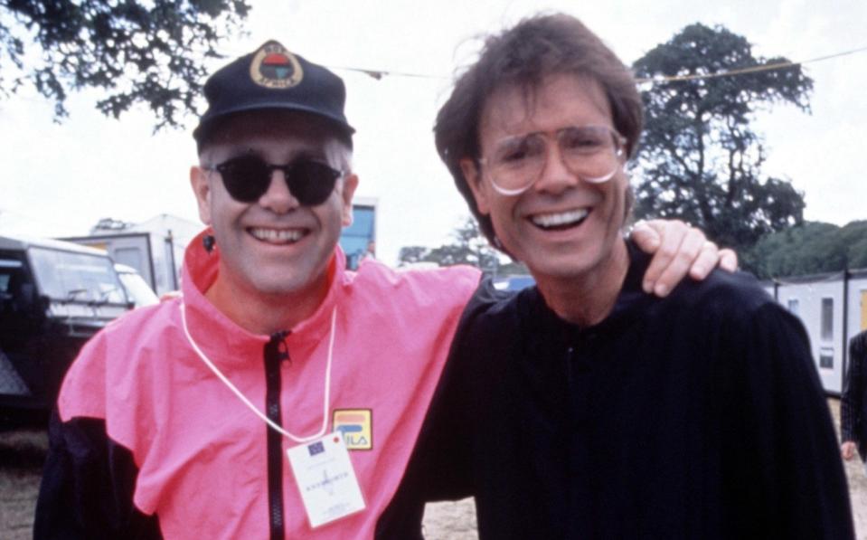 Sir Cliff said Elton John is 'a really nice guy'