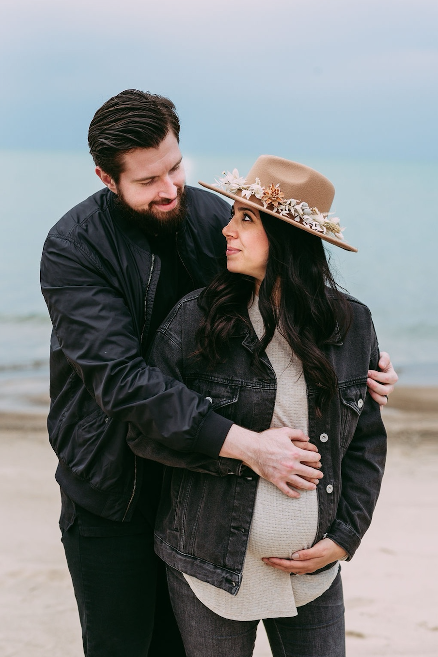 Taylor Poynter with her husband, Gene. (Alena Craft/Only By His Strength Photography)