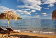 <p>Over in Mamma Mia! land, also known as Skiathos in the Sporades, the <a href="https://www.booking.com/hotel/gr/skiathos-princess.en-gb.html?aid=2070929&label=luxury-family-hotels-greece" rel="nofollow noopener" target="_blank" data-ylk="slk:Skiathos Princess;elm:context_link;itc:0;sec:content-canvas" class="link ">Skiathos Princess</a> will keep kids entertained at the Little Seals crèche (for under-fours) and the club for under-12s.</p><p>For the grown-ups, aside from Mamma Mia! filming-location tours, there are sun loungers to stake out, three restaurants and a spa for Apivita treatments. The island is not far from the Greek mainland. The hotel is in Agia Paraskevi, on Skiathos’s southern shores.</p><p><a class="link " href="https://www.booking.com/hotel/gr/skiathos-princess.en-gb.html?aid=2070929&label=luxury-family-hotels-greece" rel="nofollow noopener" target="_blank" data-ylk="slk:BOOK A STAY;elm:context_link;itc:0;sec:content-canvas">BOOK A STAY</a></p>