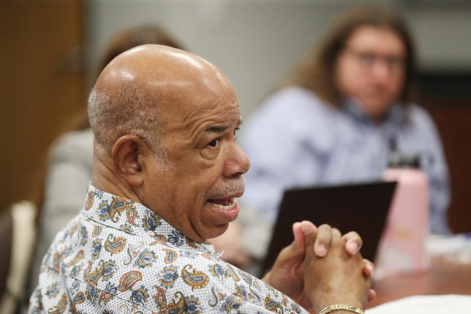 Raoul Cunningham, NAACP,  met with the Courier JournalÕs Editorial Board talking about the new police chief.Aug. 10, 2023 