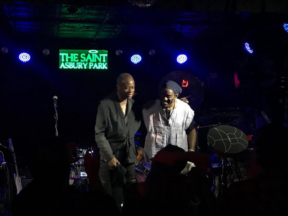 David Sancious and Will Calhoun, shown at the Saint in Asbury Park on Nov. 12.