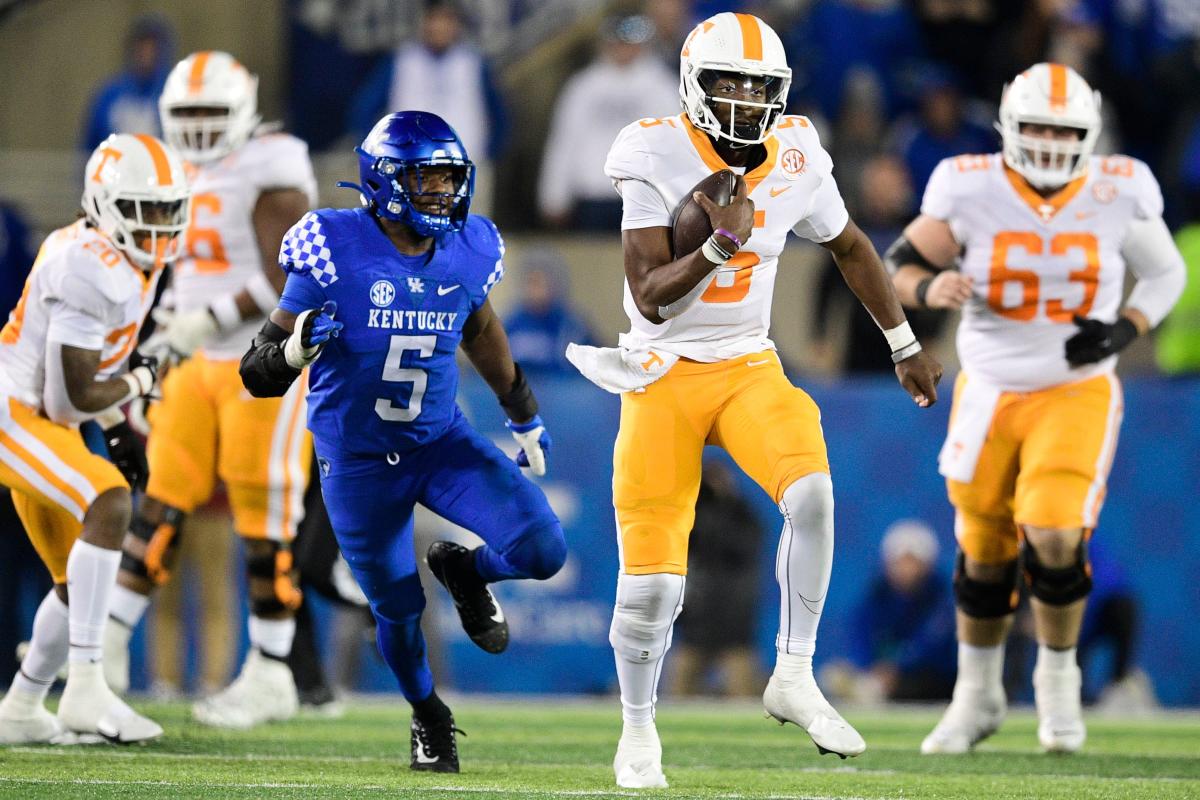 Tennessee football vs. Kentucky betting odds: Vols double-digit home  favorites in top-20 matchup