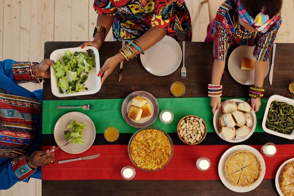It is traditional to hold a communal feast on the sixth day of Kwanzaa. (Askar Abayev, Pexels)