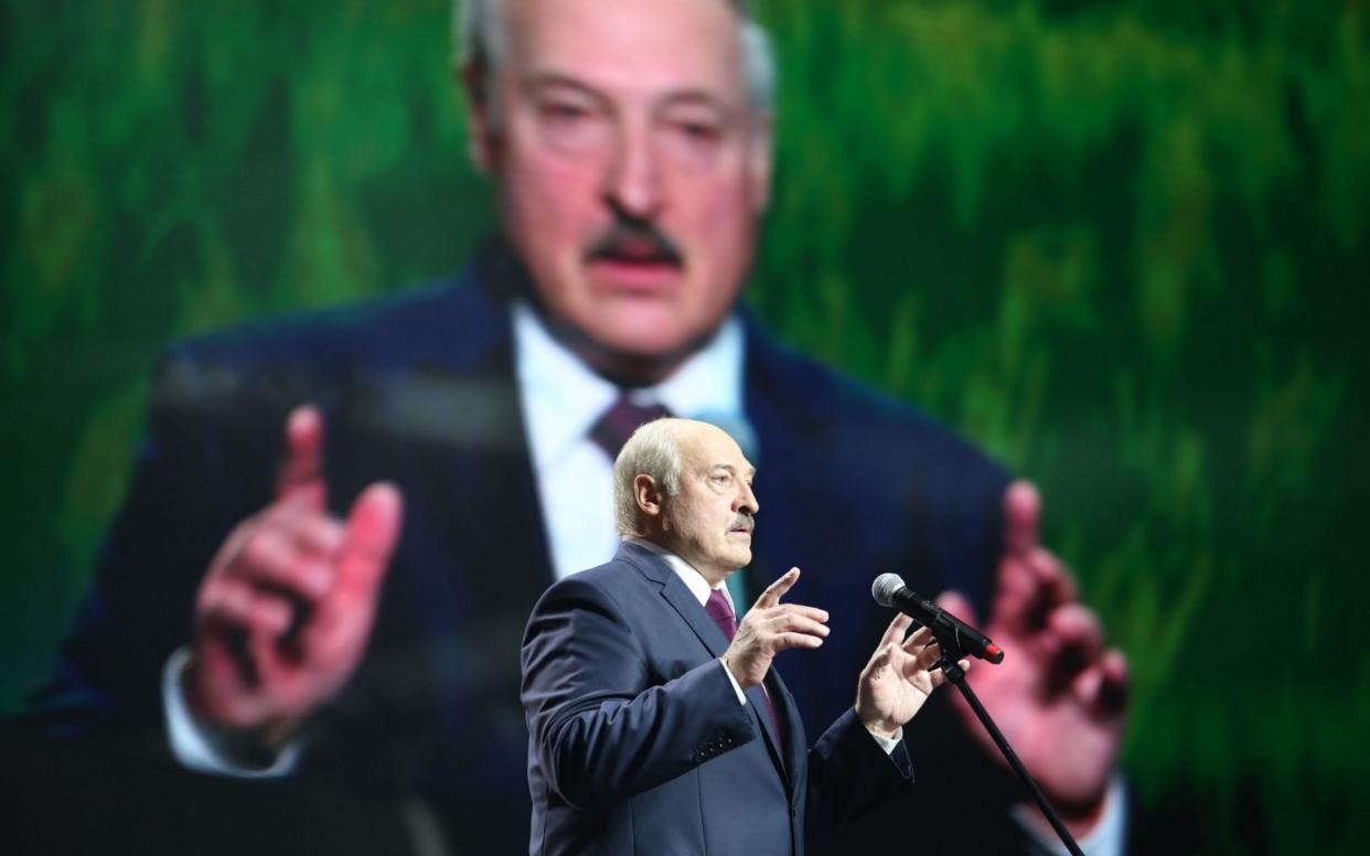 Belarusian President Alexander Lukashenko is not being sanctioned personally by the EU but members of his regime are.  - AFP