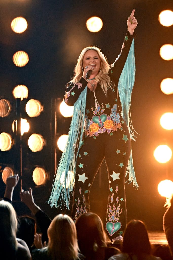 Lambert performing at the 2022 Billboard Music Awards. - Credit: BRIAN FRIEDMAN