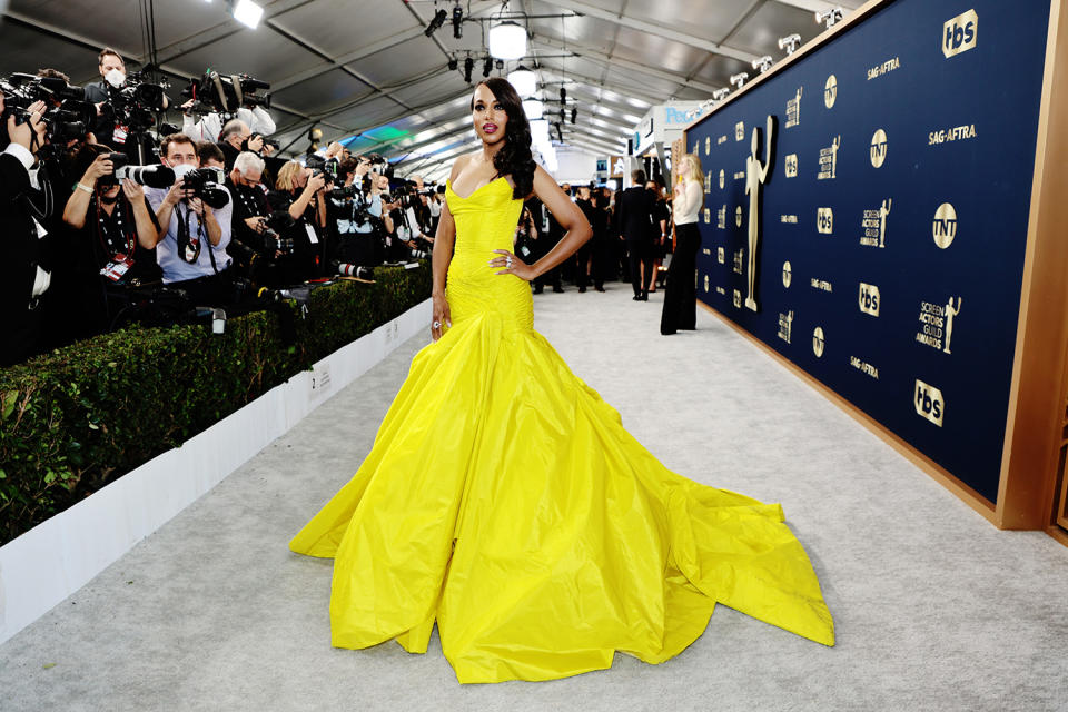 Kerry Washington at the SAG awards