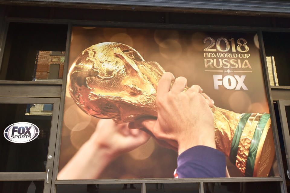 The 2018 World Cup will be the first men’s World Cup broadcast on Fox in the United States. (Getty)
