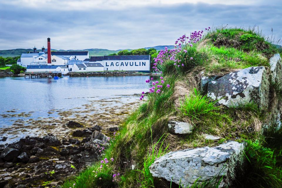 Island idyll: the Lagavulin distillery on Islay, the “Queen of the Hebrides” (Getty Images)