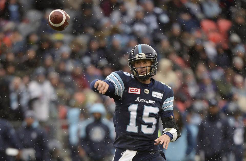 Will the 105th Grey Cup be Ricky Ray’s last game? (THE CANADIAN PRESS/Nathan Denette)