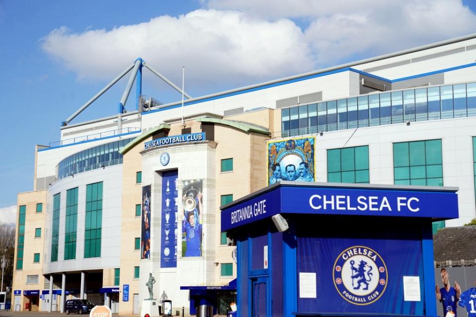 Stamford Bridge, pictured, will play host to a new owner when Todd Boehly buys the Blues from Roman Abramovich (Stefan Rousseau/PA) (PA Wire)