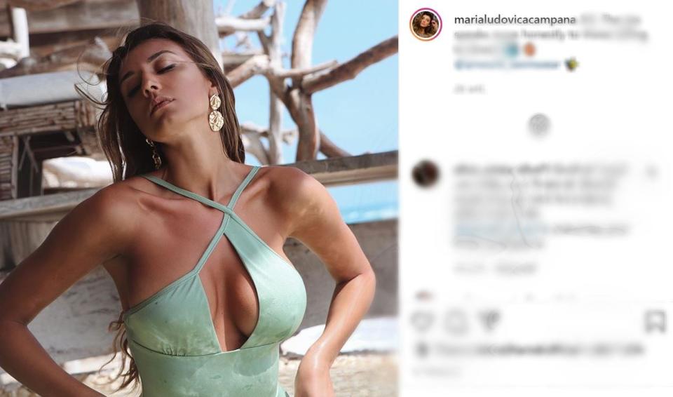 La 24enne ha partecipato a Miss Italia nel 2014. Ha studiato presso l'istituto Marangoni di Milano, fa la stilista di costumi (ha anche creato un suo marchio) ed è un’influencer molto amata sui social.