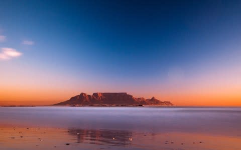 Table Mountain at dawn - Credit: istock