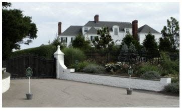 Taylor Swift's Watch Hill home was once the home of Rebekah Harkness, a divorcée who famously married into the Standard Oil fortune. [The Providence Journal, file / Kris Craig]