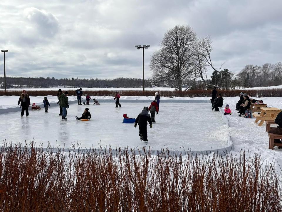 There were both indoor and outdoor activities at the Rodd Brudenell Resort as part of Winterval 2024. 