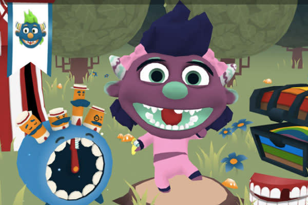 Esta app permitirá a tus niños cepillarse acompañado de “monstruos”. Foto: brusheez.net