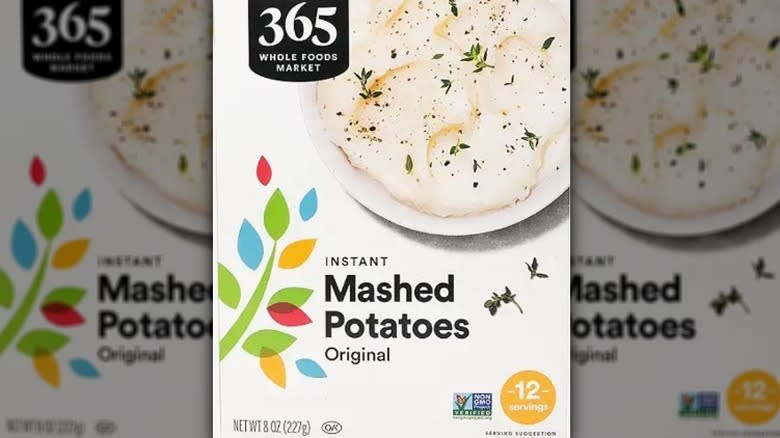 Instant mashed potatoes