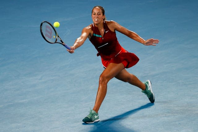 Madison Keys was outplayed on Rod Laver Arena