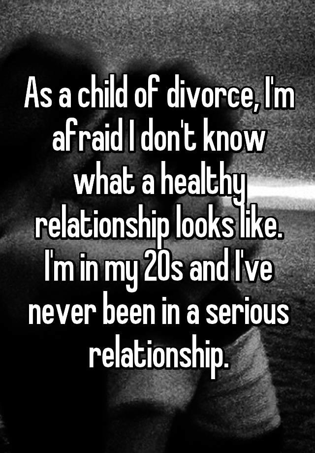 As a child of divorce, I