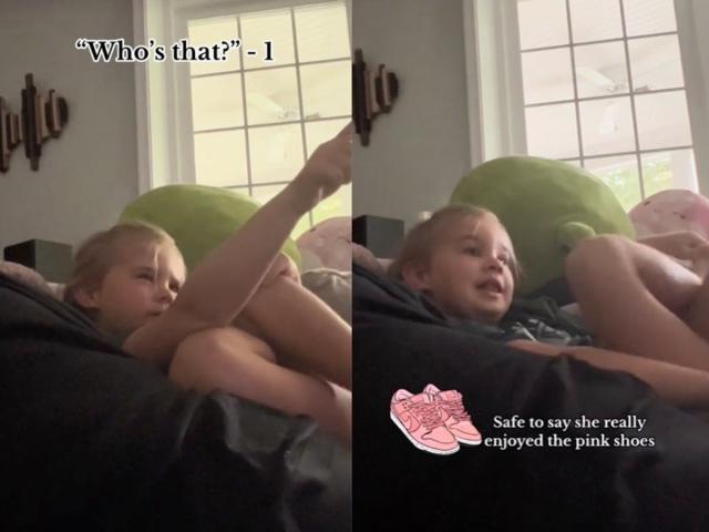 Jason Kelce's wife goes viral with video of 'Swiftie' daughter trying to  learn football