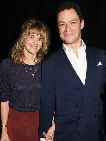 <p>David M. Benett/Dave Benett/Getty</p> Catherine Fitzgerald and Dominic West attend an after party following the press night performance of the Donmar's "Les Liaisons Dangereuses" on December 17, 2015 in London, England.