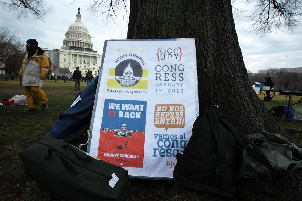 Occupy DC Holds "Occupy Congress" Rally