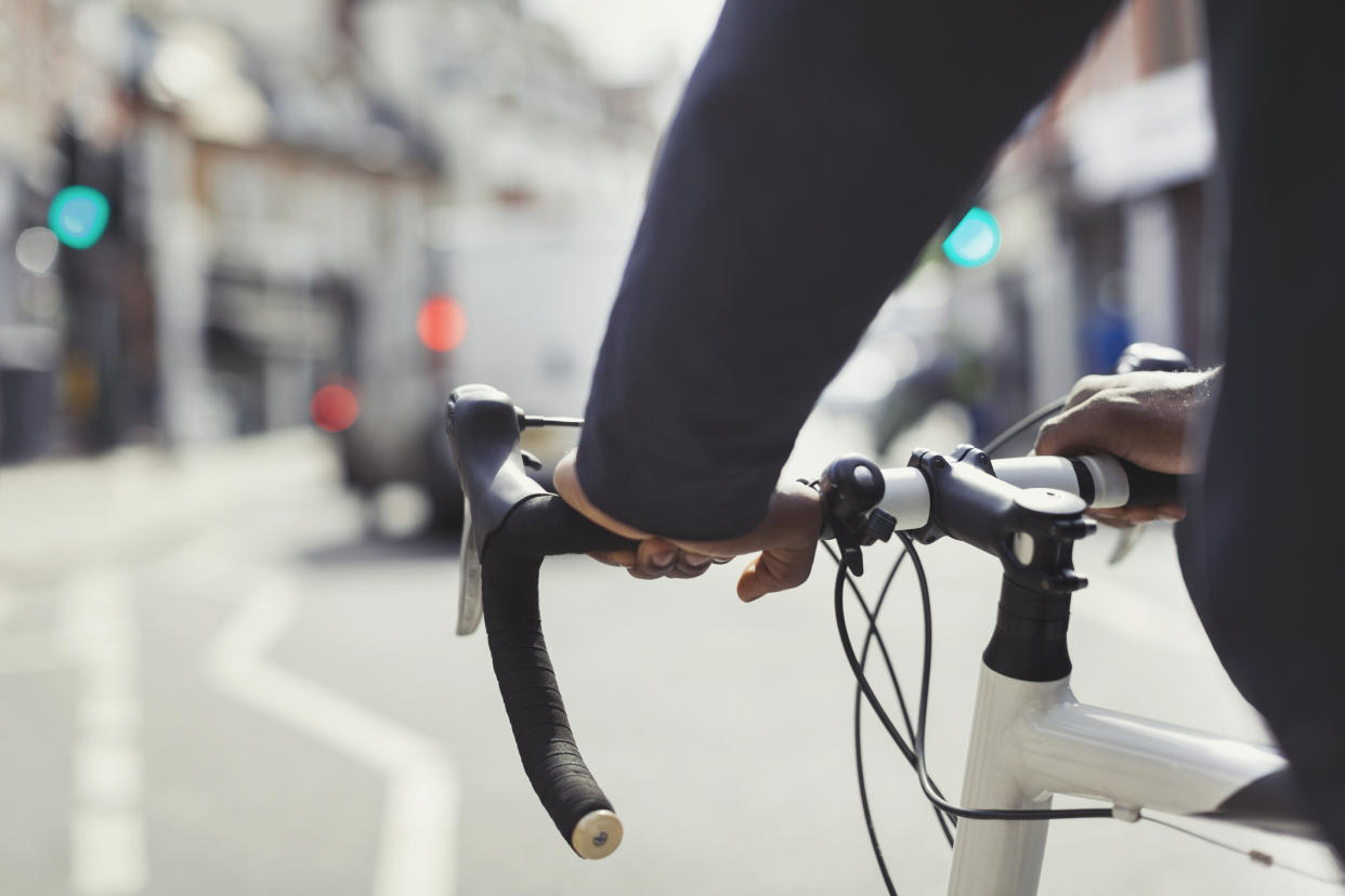 <em>A motorist has been jailed after pushing a cyclist into the path of oncoming traffic (Picture: Getty)</em>