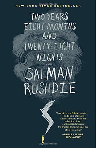 "It's my first Rushdie novel and I'm only just beginning, but it caught my attention because of its focus on the myth of the Jinn. Growing up, on TV I saw a lot of fun and cute genies, but in the Arab world the Jinn are actually really troublesome creatures. So it's interesting to see how Rushdie mixed that culture in with the modern world." &ndash;&nbsp;Doha Madani, Trends Reporter<br /><br />Shop it <a href="https://www.amazon.com/Years-Eight-Months-Twenty-Eight-Nights/dp/0812988205" target="_blank">here</a>.&nbsp;