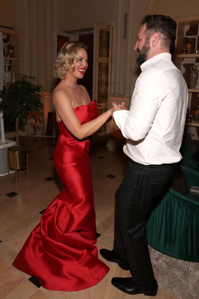 katherine heigl and josh kelley at 2024 netflix primetime emmys after party