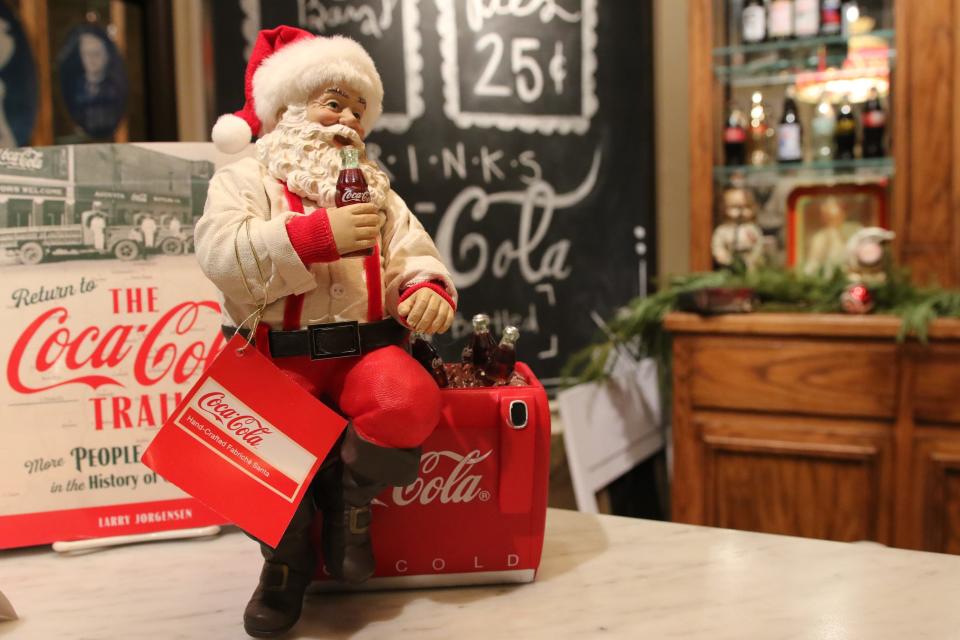 Santa became a Coke pitchman in 1931