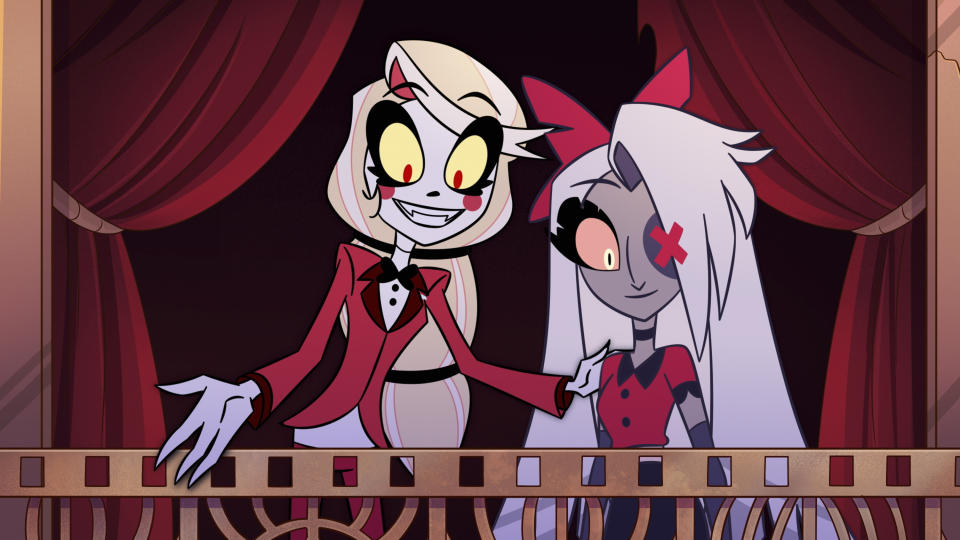 screenshot from "Hazbin Hotel"