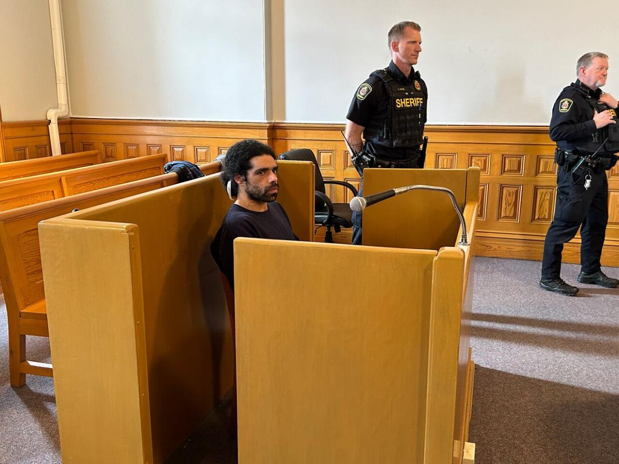 Stephen Hopkins was deemed a long-term offender and sentenced to 6.5 years in Supreme Court in St. John's on Friday. (Lukas Wall/CBC - image credit)