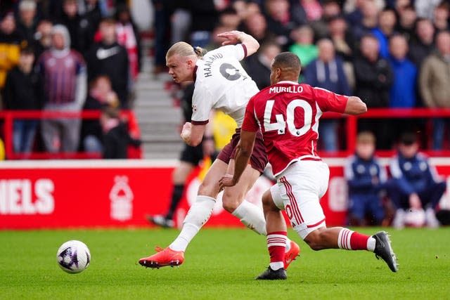 Nottingham Forest v Manchester City – Premier League – City Ground