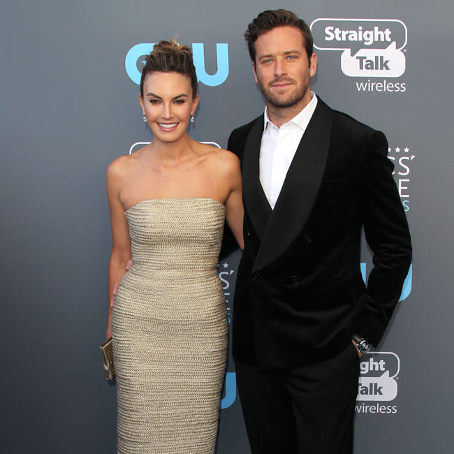 Elizabeth Chambers y Armie Hammer durante su matrimonio credit:Bang Showbiz