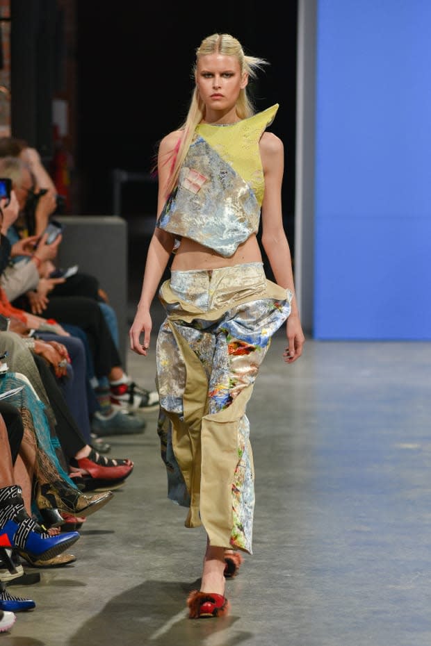 <p>A look by designer Haozhe Wang. Photo: Courtesy of Pratt</p>