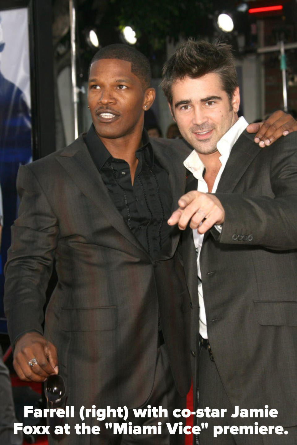 Jamie Foxx and Colin Farrell