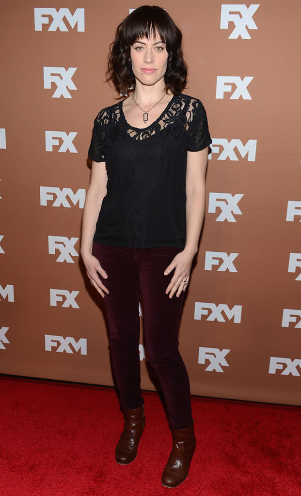 Maggie Siff attends the 2013 FX Upfront Bowling Event at Luxe at Lucky Strike Lanes on March 28, 2013 in New York City.