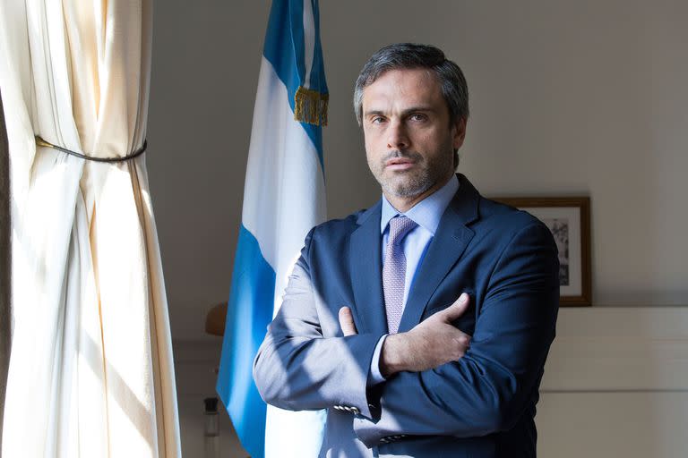 Entrevista con el titular de la Aduana, Guillermo Michel