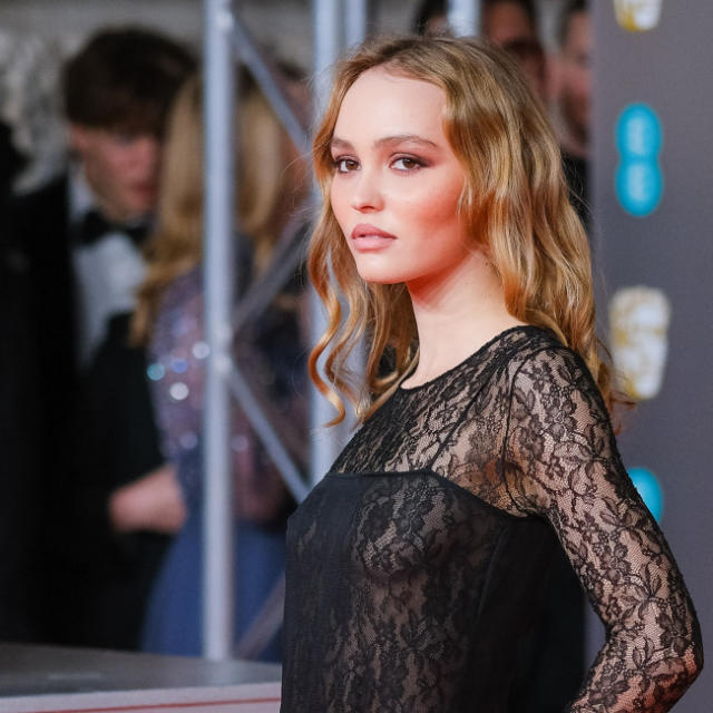 Lily-Rose Depp makes a glamorous arrival at the Venice Film